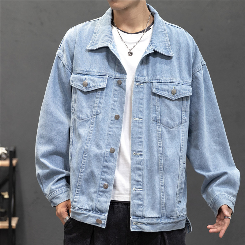 Street Fashion Jacket Men - New Denim Jacket uomo Vintage Jean