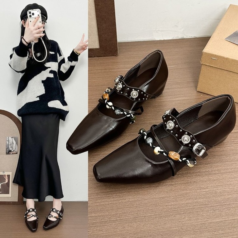 Street Fashion Style - Nuove Scarpe Mary Jane Retrò da