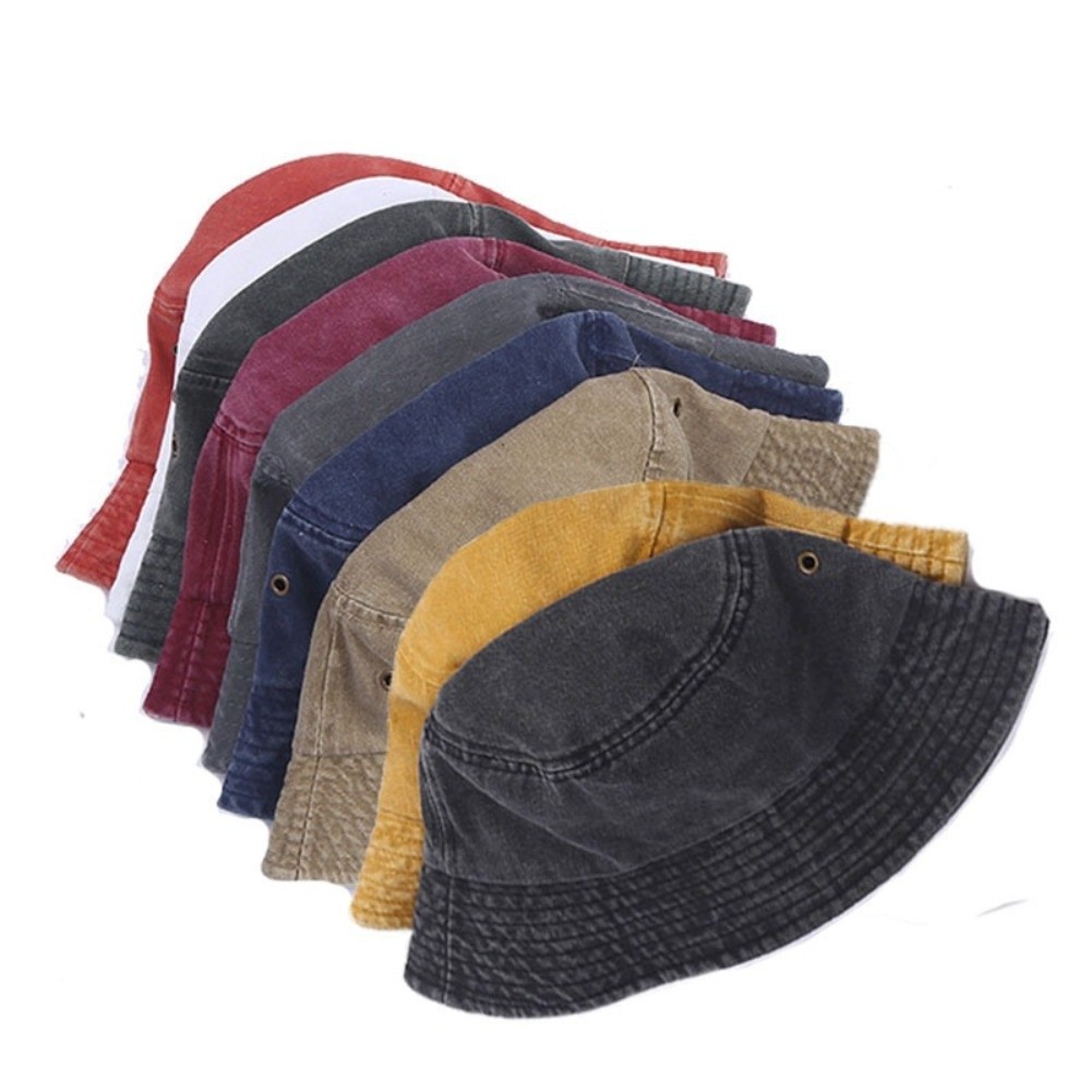 Bucket Hat Embroidered - Cappello Estivo alla Moda, Stile Hip