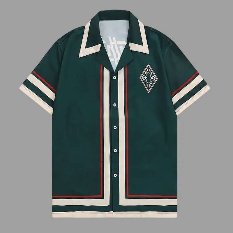 Street Fashion Jacket Men - Camicia da uomo Casual a maniche