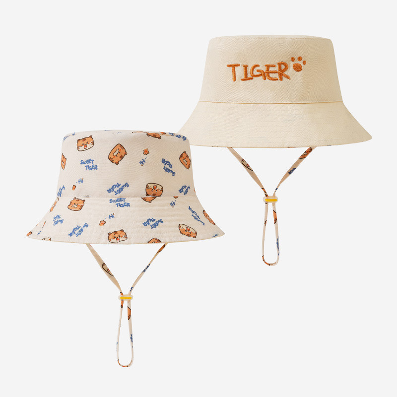 Bucket Hat Embroidered - Cappello da Pescatore per Bambini con