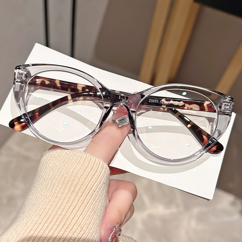 Fashion Street Cat - Occhiali anti-luce blu cat-eye con montatura