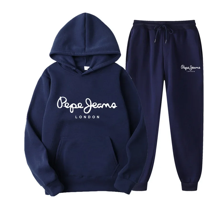 Street Fashion Female - Tuta Sportiva con Cappuccio Stampata per