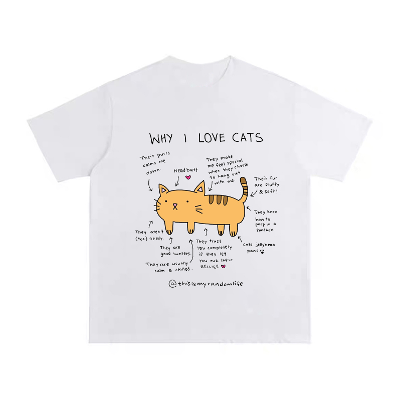 Fashion Street Cat - T-shirt stampata con immagine di analisi