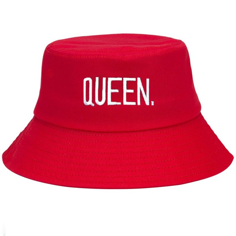 Bucket Hat Embroidered - Personalizza la regina ricamato cappello a