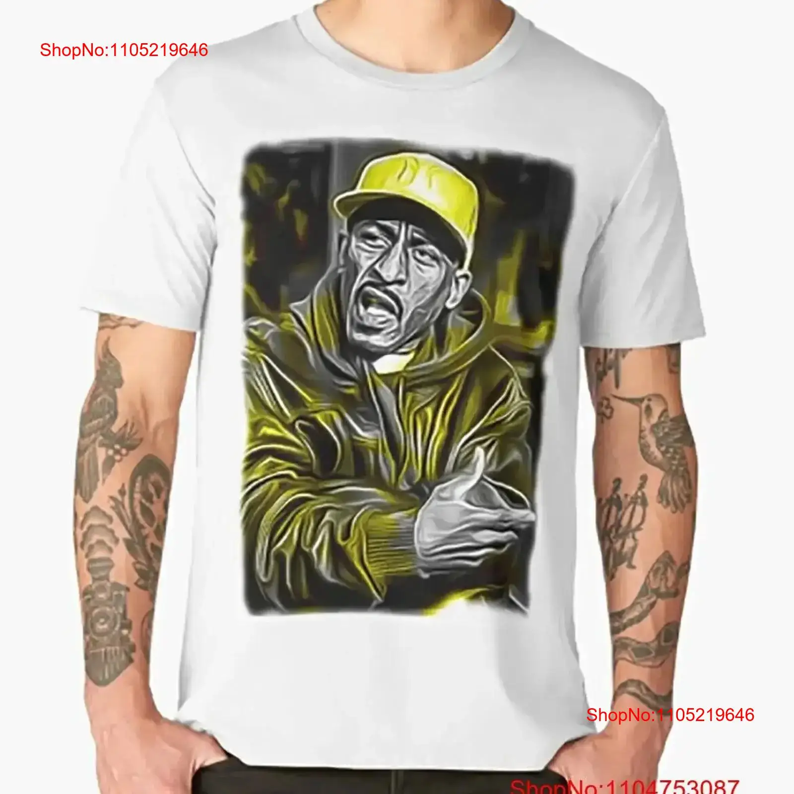 Street Fashion Types - Rakim T Shirt rapper classico rap