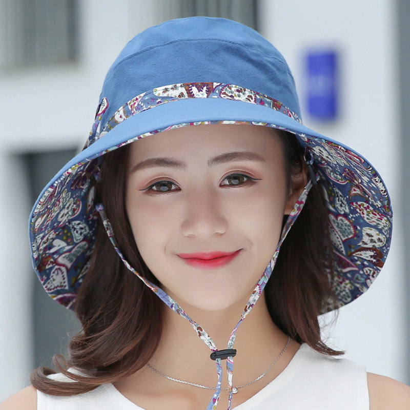 Bucket Hat Embroidered - Cappello a secchiello, cappello da sole