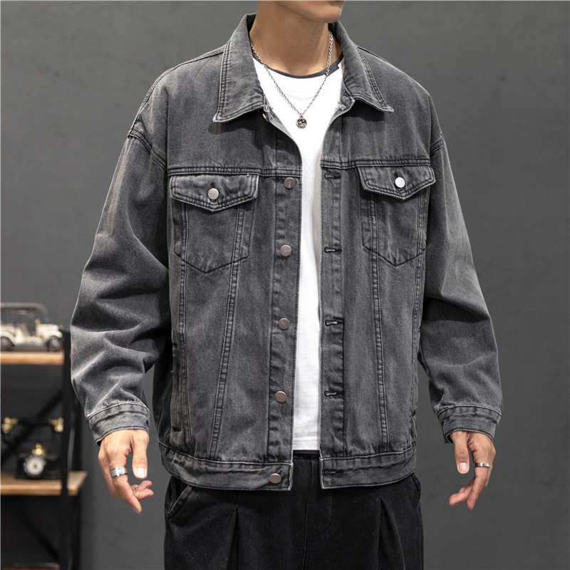 New Denim Jacket uomo Vintage  - Street Fashion Jacket Men recensione e prezzo