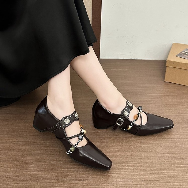 Nuove Scarpe Mary Jane Retrò d - Street Fashion Style recensione e prezzo