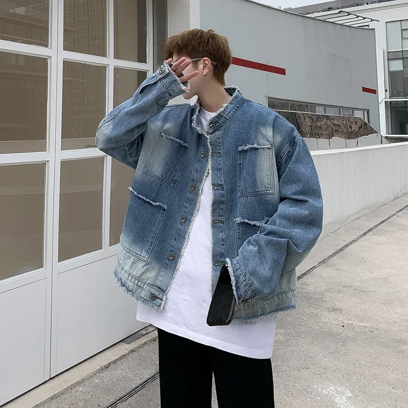 Giacca di Jeans Stile Hip Pop  - Street Fashion Jacket Men recensione e prezzo