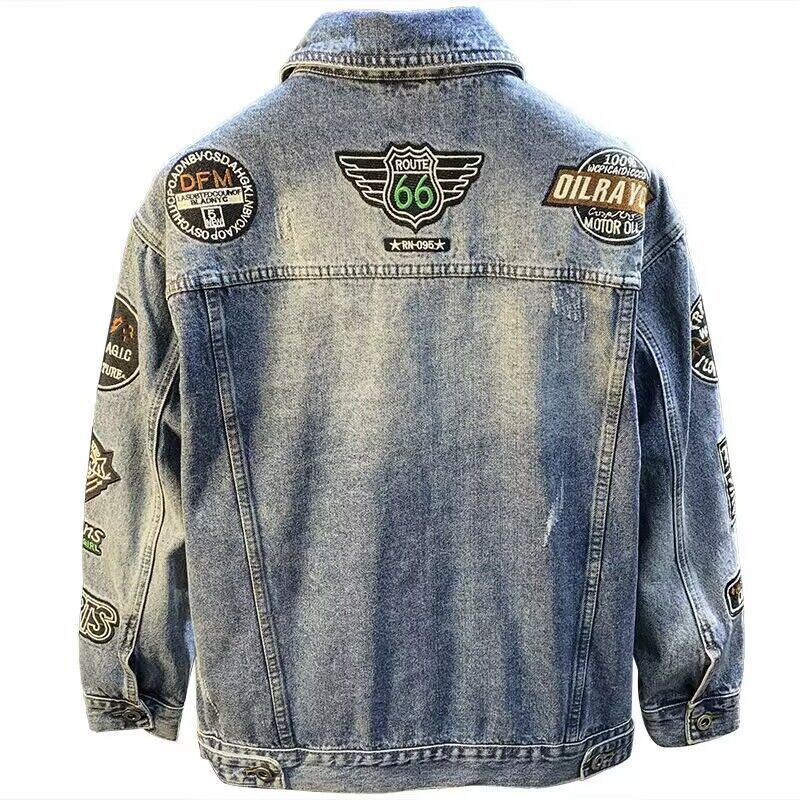 Giacca da uomo in denim con to - Street Fashion Jacket Men recensione e prezzo