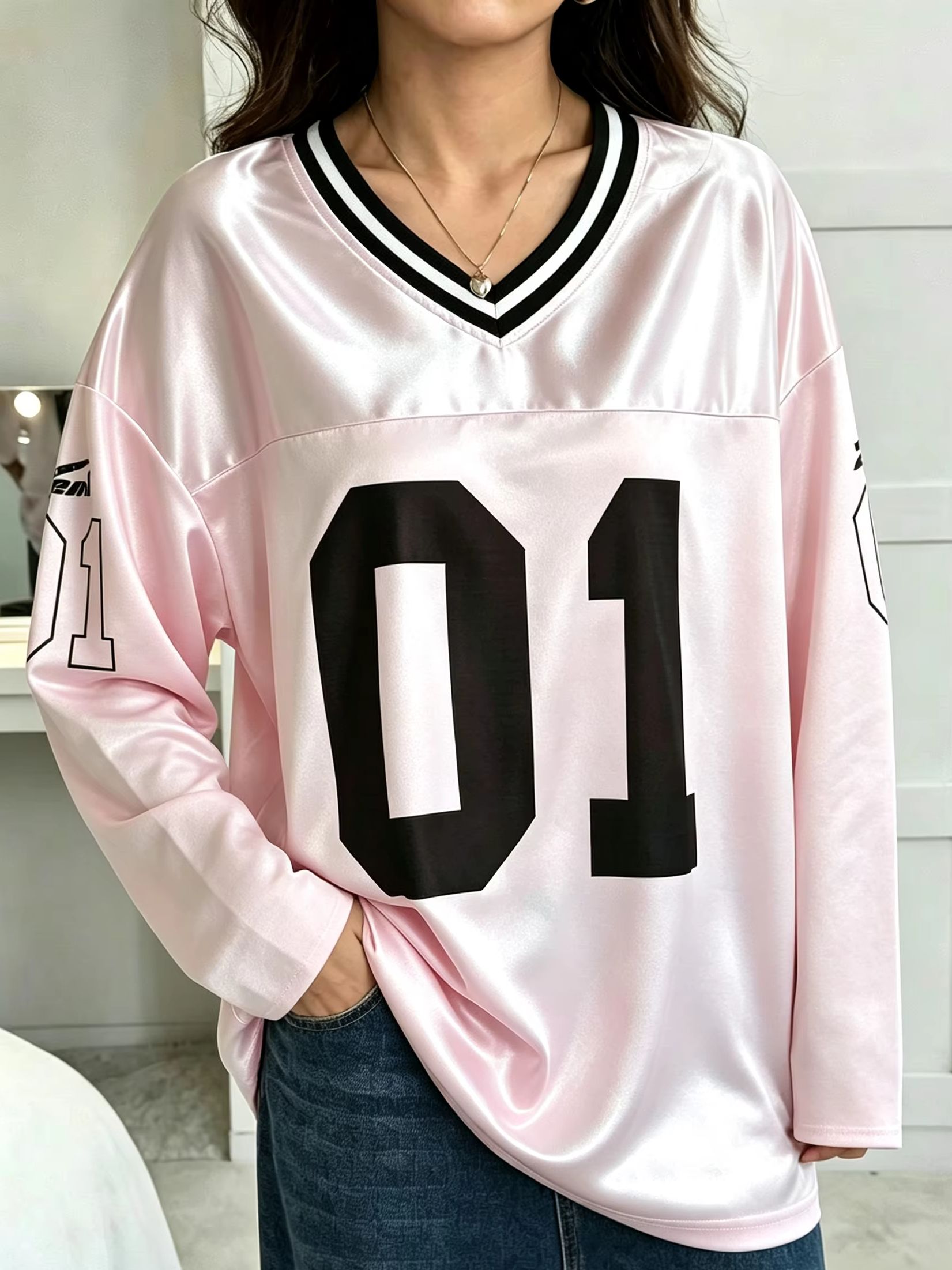 Maglietta a Maniche Lunghe Ove - Street Fashion Female recensione e prezzo