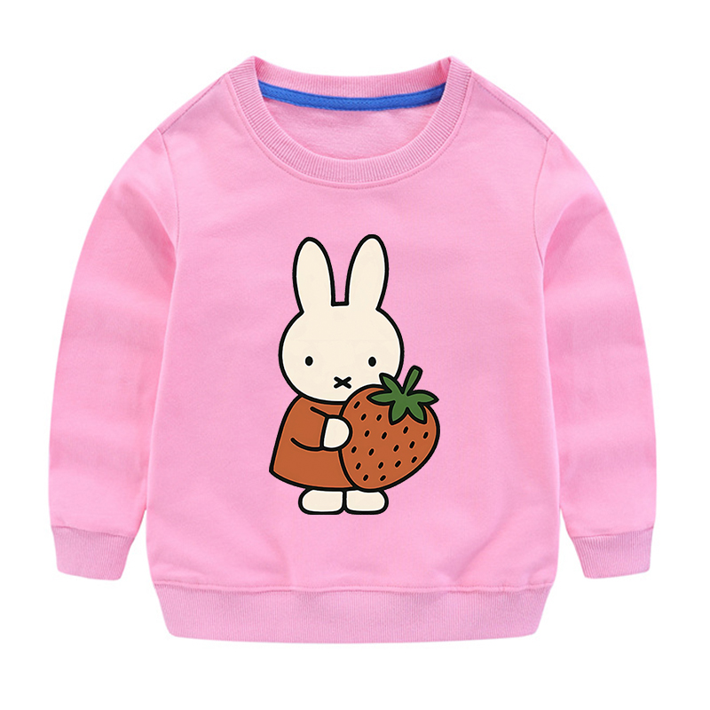 Miffy Kawaii Tops Felpa per Ba - Street Fashion Kids recensione e prezzo