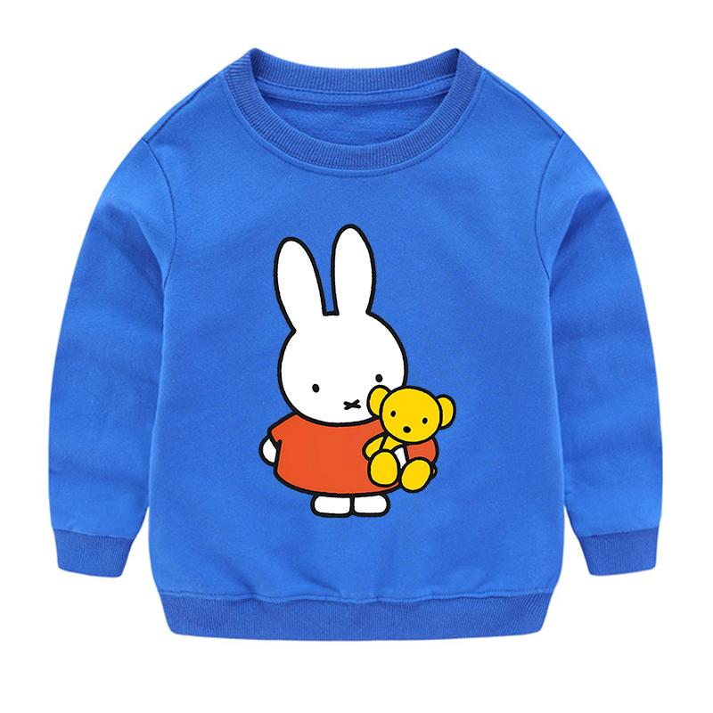 Miffy Kawaii Tops Felpa per Ba - Street Fashion Kids recensione e prezzo