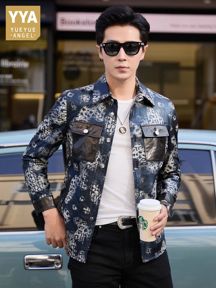 Giacca da uomo in vera pelle d - Street Fashion Jacket Men recensione e prezzo