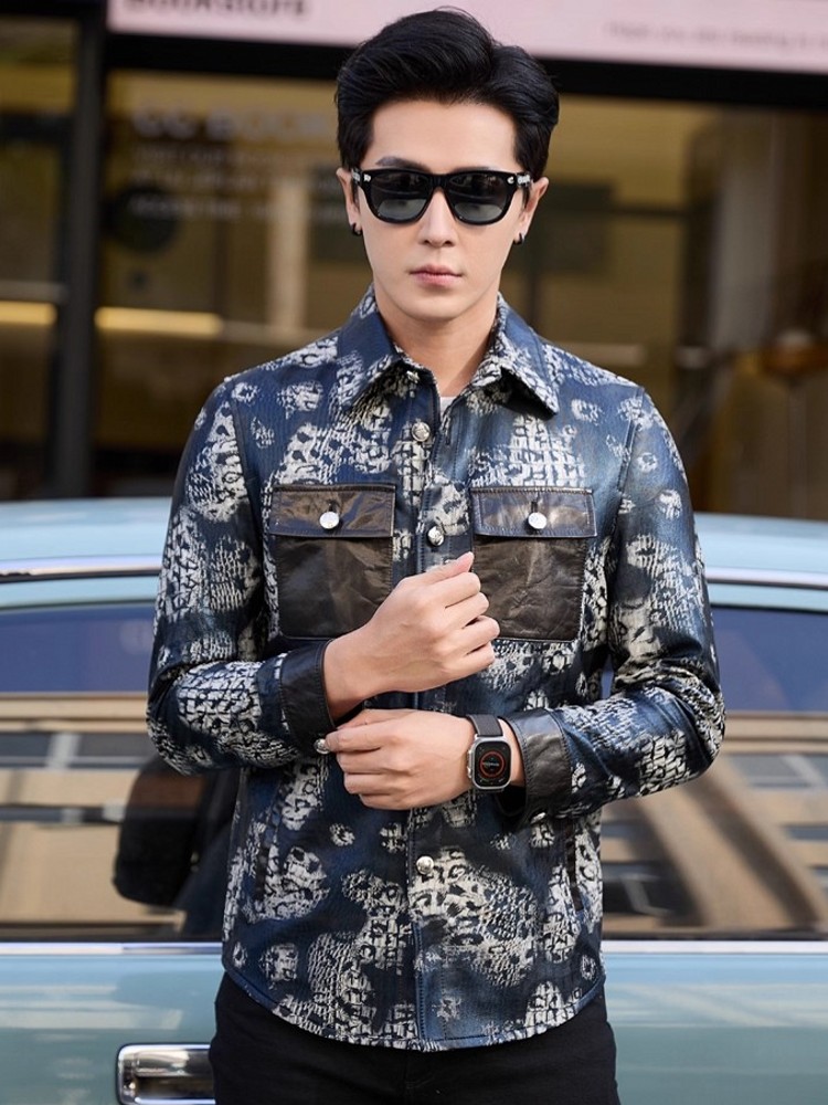 Giacca da uomo in vera pelle d - Street Fashion Jacket Men recensione e prezzo