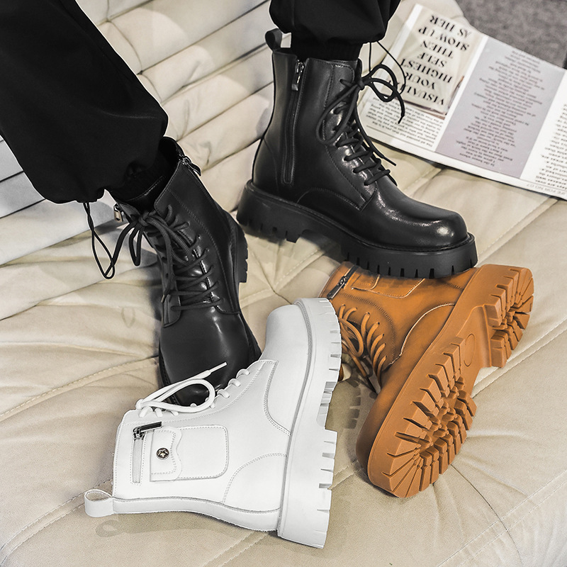 2025 Trend Uomo Stivali Sneake - Street Fashion Punk recensione e prezzo