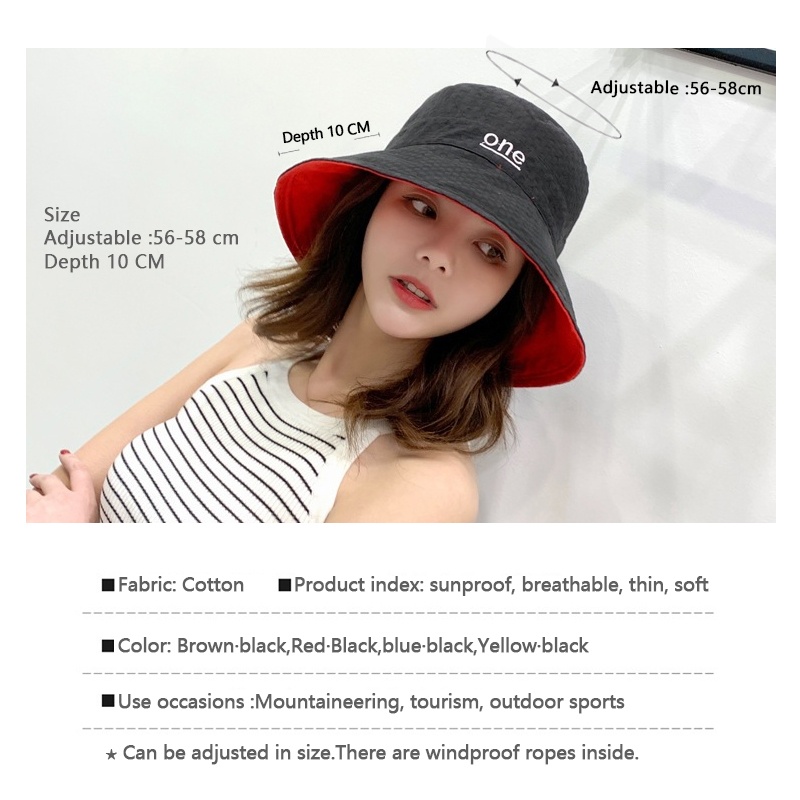 Cappello da pescatore in coton - Bucket Hat Embroidered recensione e prezzo
