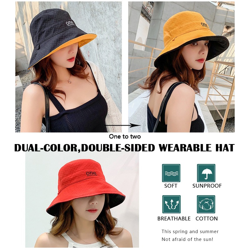 Cappello da pescatore in coton - Bucket Hat Embroidered recensione e prezzo