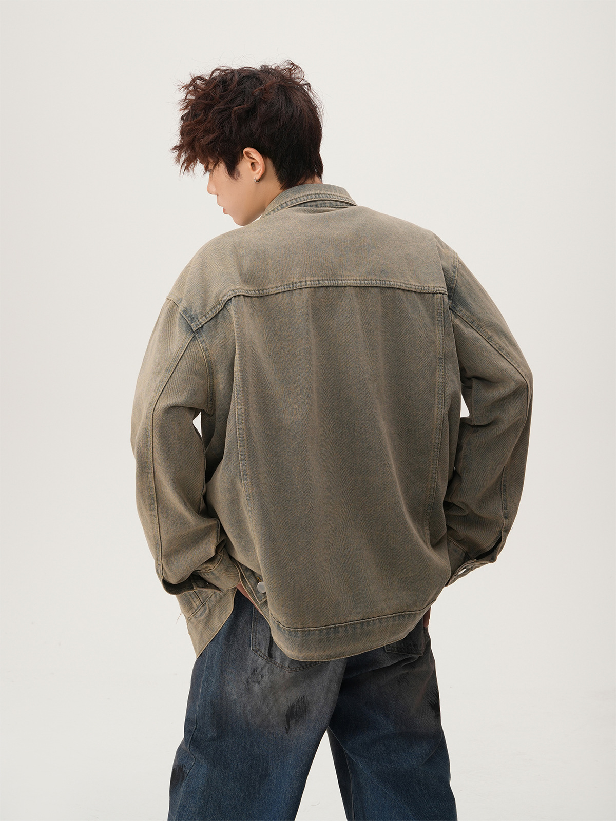 Giacca di jeans strappata in s - Street Fashion Jacket Men recensione e prezzo
