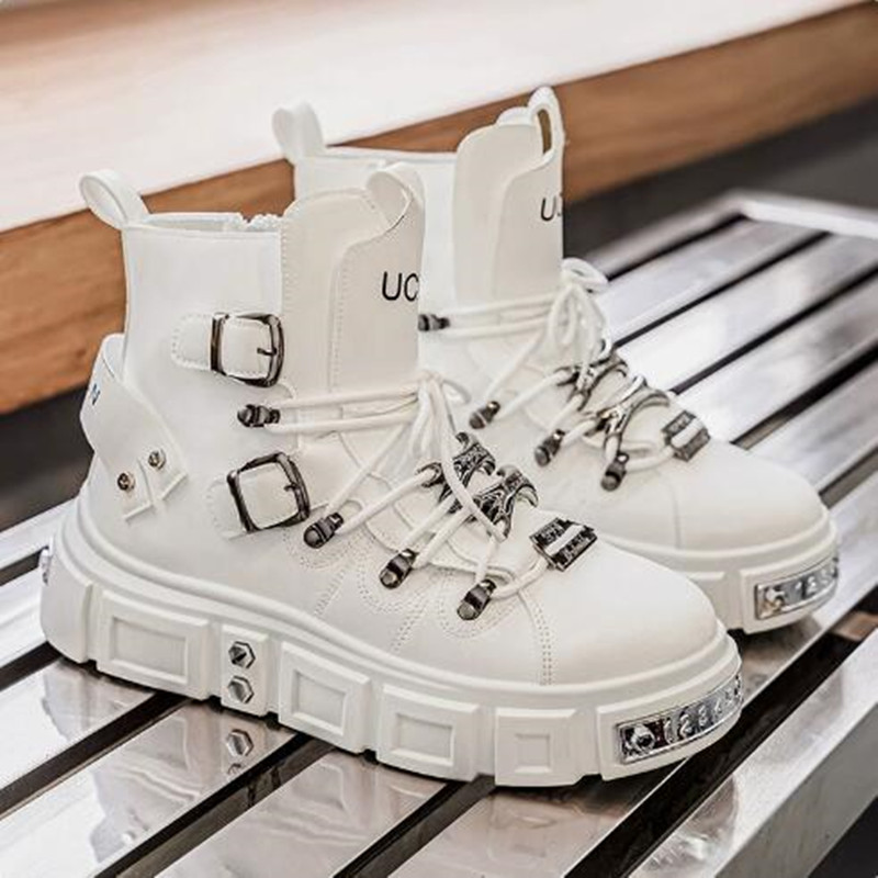 Sneakers nere di lusso con riv - Street Fashion Punk recensione e prezzo