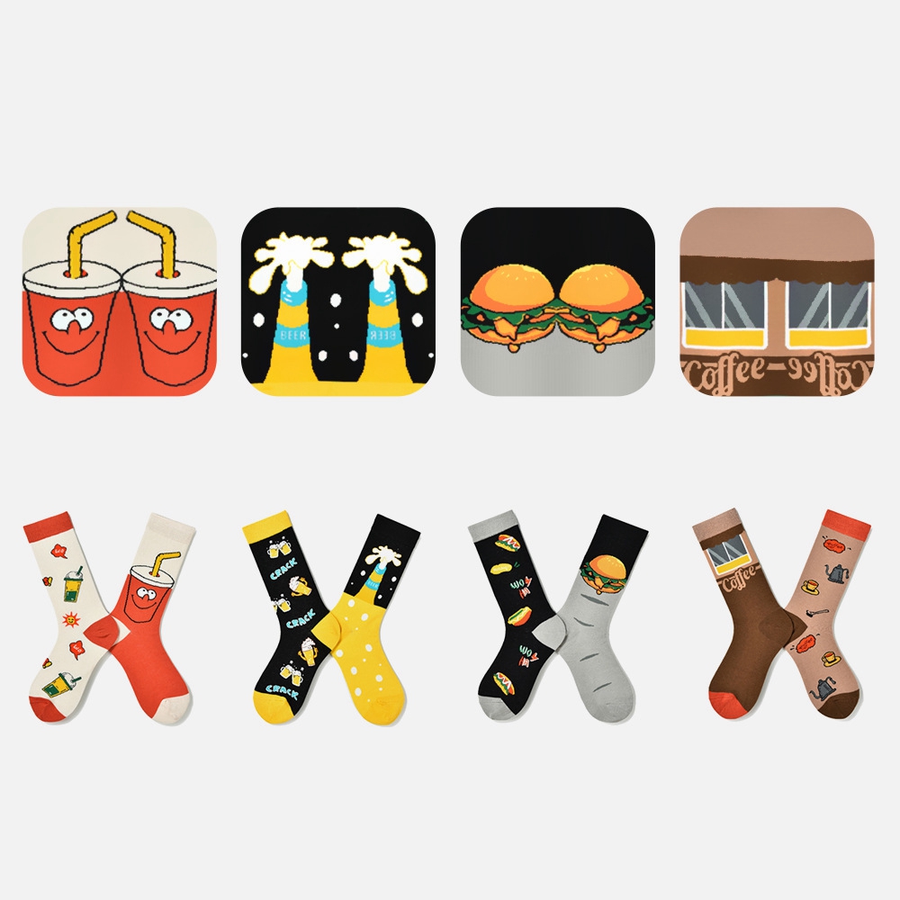 Fashion Fun AB Socks Happy Col - Fashion Street Cat recensione e prezzo