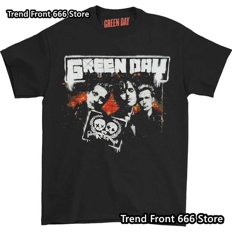 Rock Band Green Day Magliette  - Street Fashion Kids recensione e prezzo