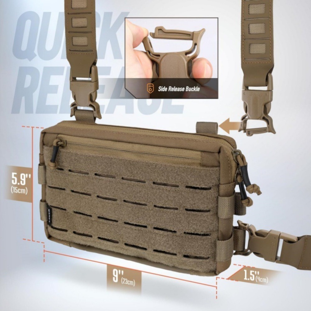 Borsa da Petto in Nylon 1000D  - Street Fashion Types recensione e prezzo