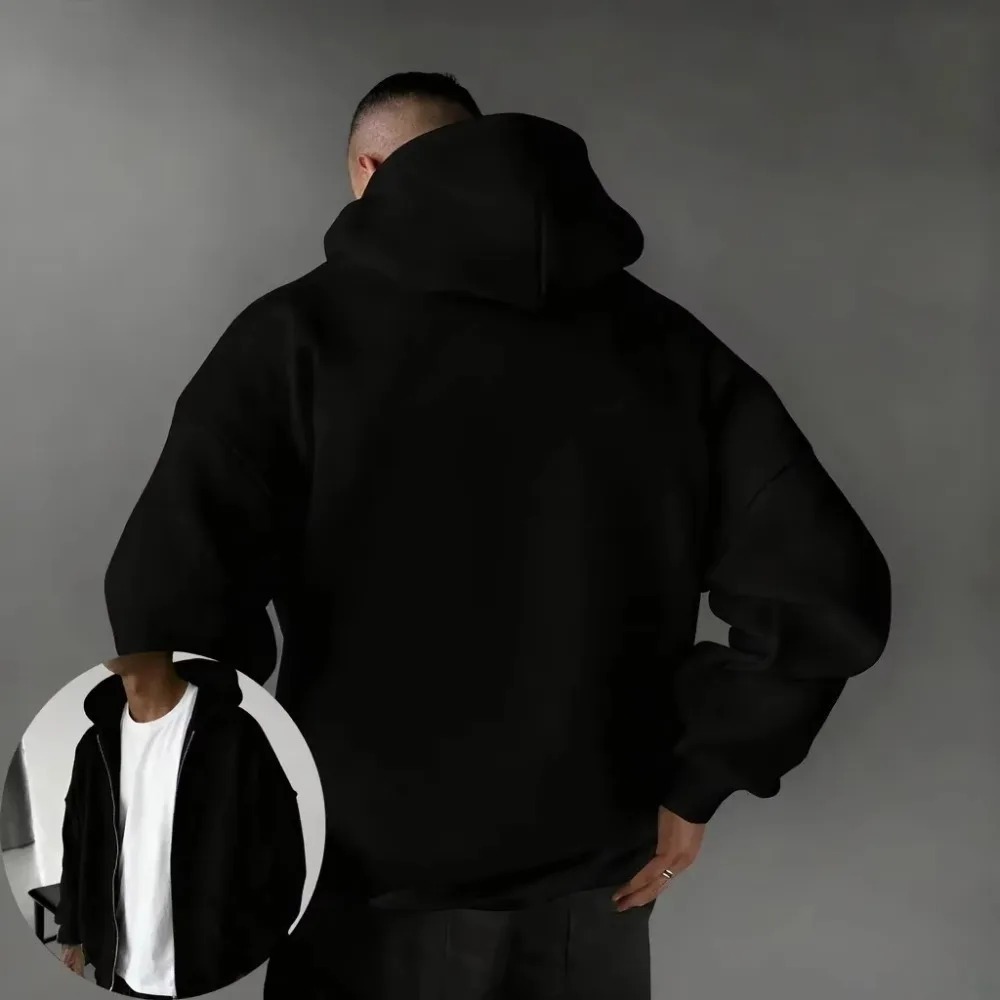 Nuova felpa con cappuccio over - Street Fashion Jacket Men recensione e prezzo