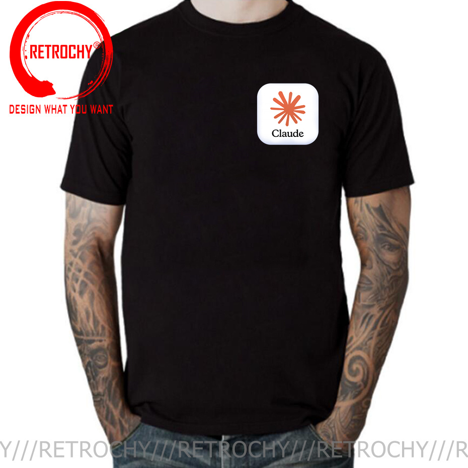 T-shirt con logo Claude AI, di - Street Fashion Brand Logo recensione e prezzo