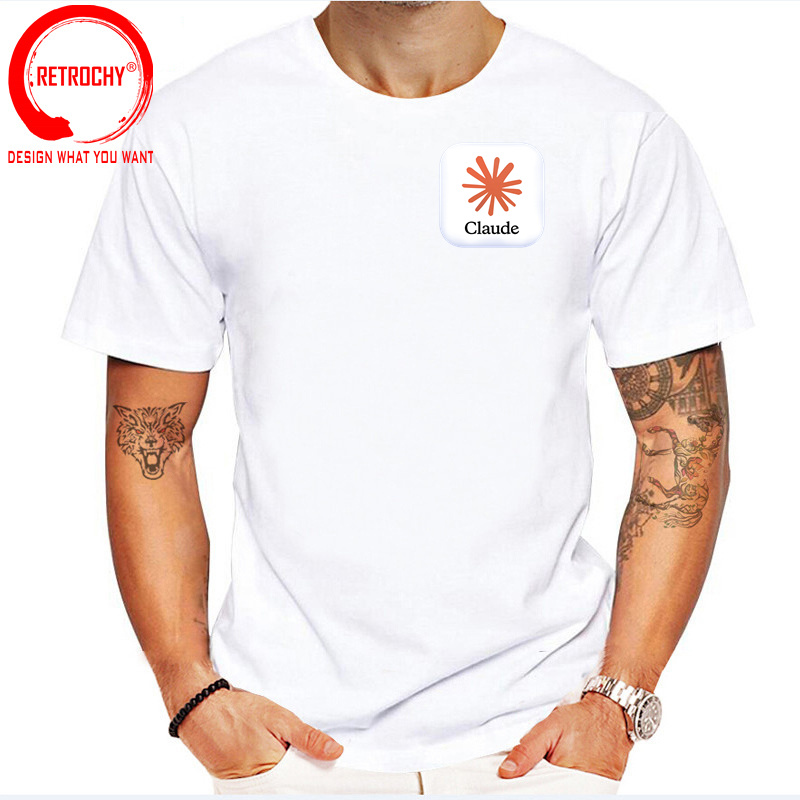 T-shirt con logo Claude AI, di - Street Fashion Brand Logo recensione e prezzo