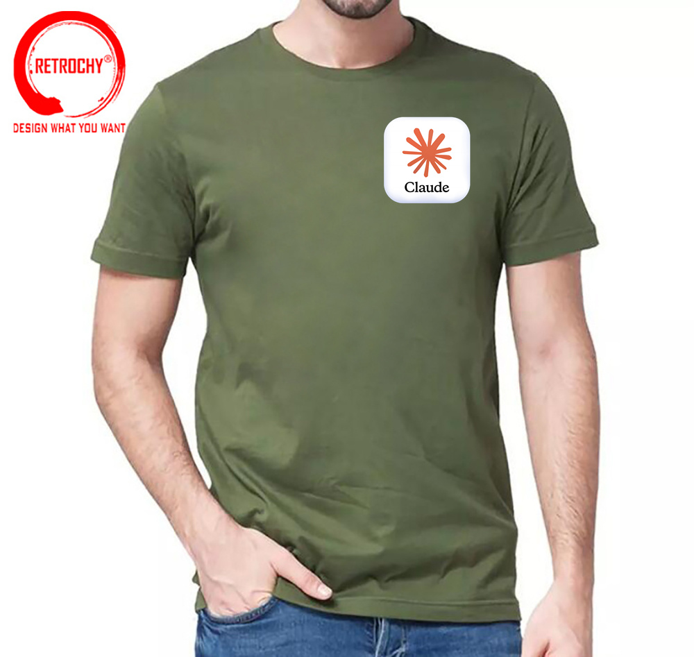 T-shirt con logo Claude AI, di - Street Fashion Brand Logo recensione e prezzo