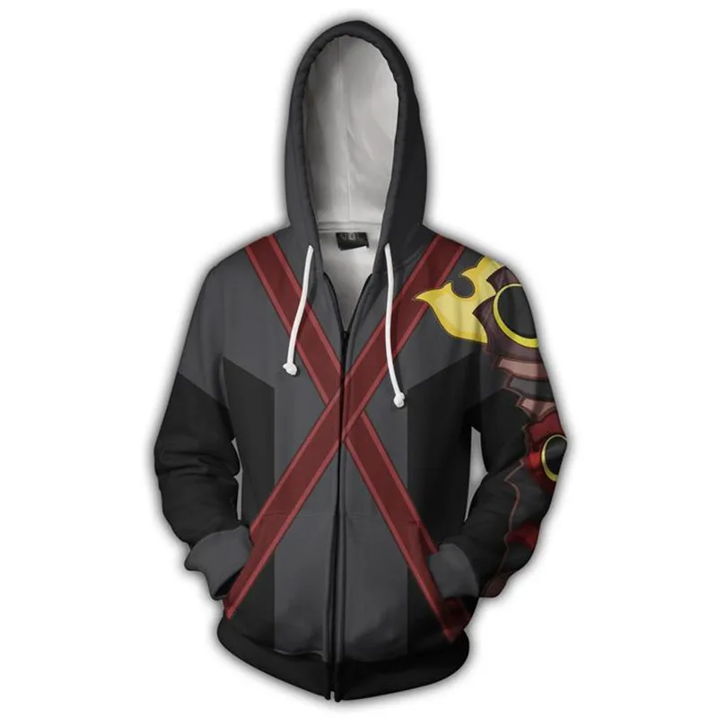 Kingdom Hearts Felpa con cappu - Street Fashion Jacket Men recensione e prezzo