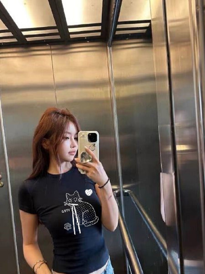 T-shirt corta slim fit in coto - Fashion Street Cat recensione e prezzo