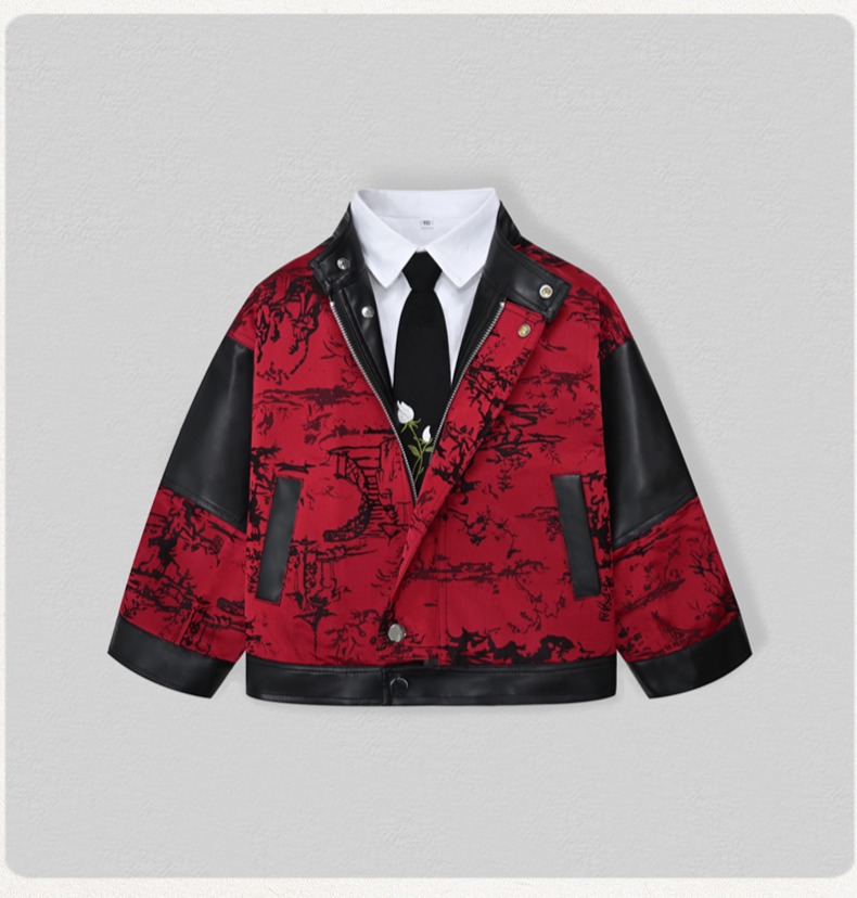 Gentleman Kids Ricamo Giacca d - Street Fashion Kids recensione e prezzo