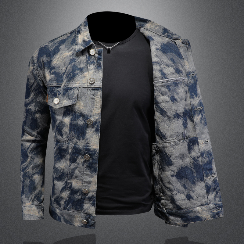 2025 Giacca di jeans vintage p - Street Fashion Jacket Men recensione e prezzo