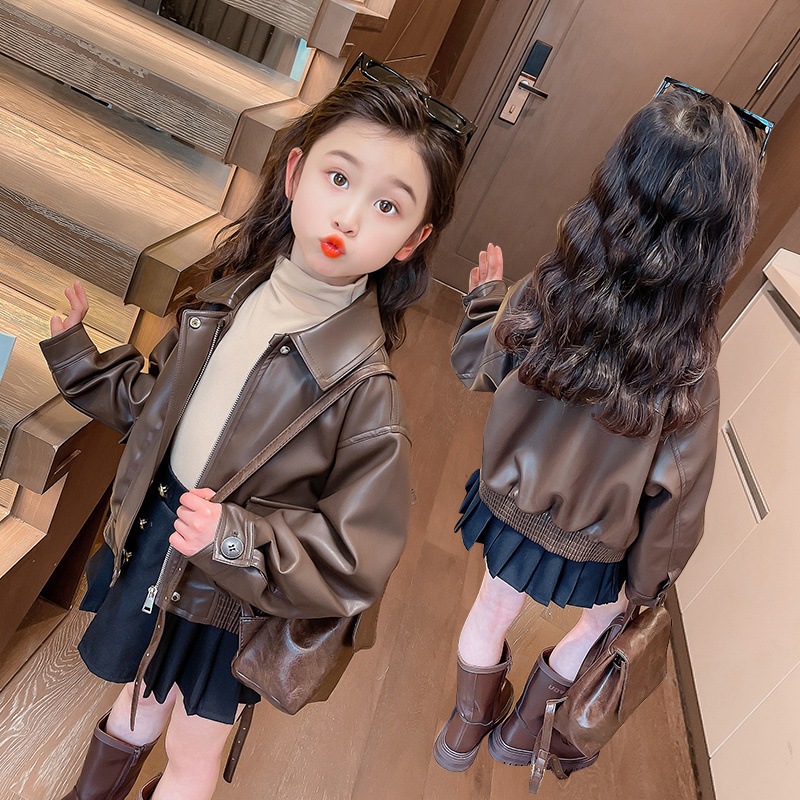 Giacca Corta in Pelle PU per R - Street Fashion Kids recensione e prezzo