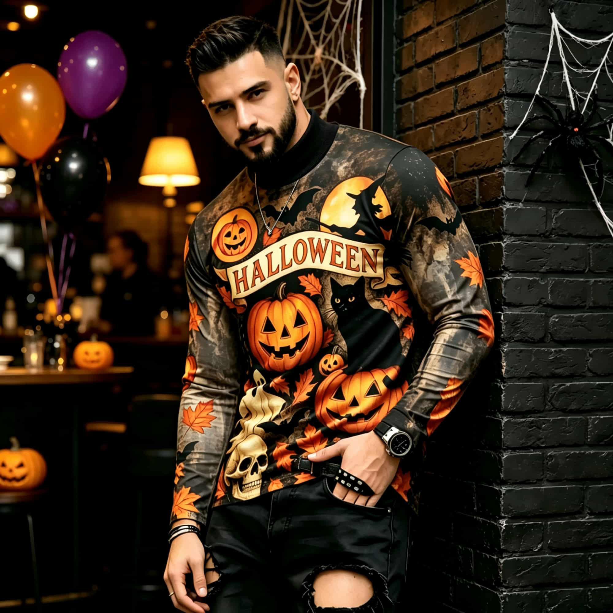 T-shirt a maniche lunghe con s - Fashion Street Cat recensione e prezzo