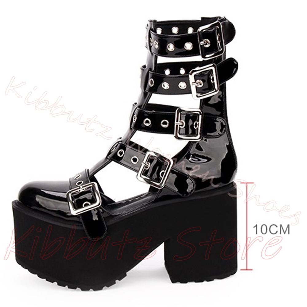 Sandali con plateau e cinturin - Street Fashion Punk recensione e prezzo