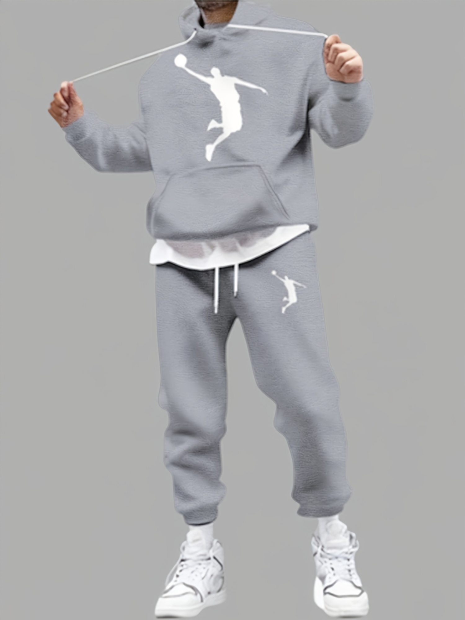 Nuovo Set Felpa con Cappuccio  - Street Fashion Men recensione e prezzo