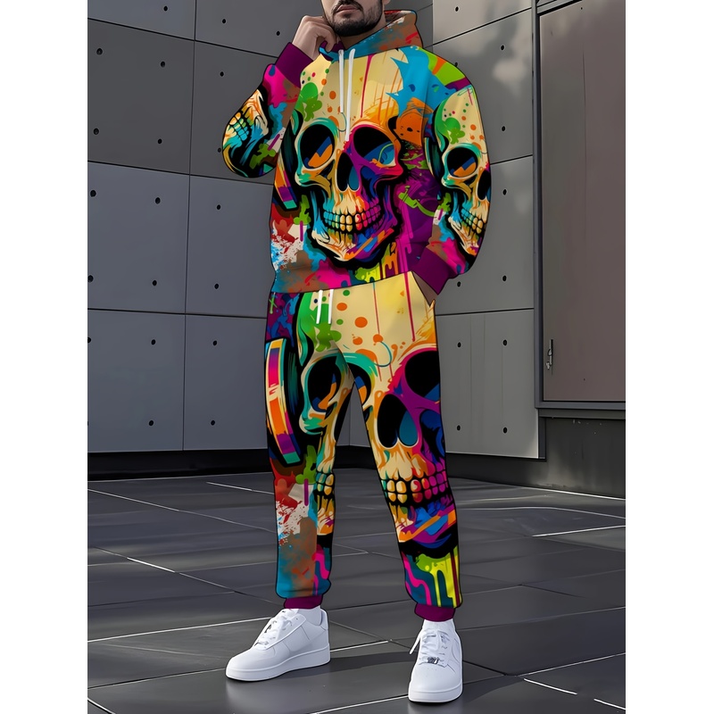 Set con Motivo Scheletrico all - Street Fashion Style recensione e prezzo