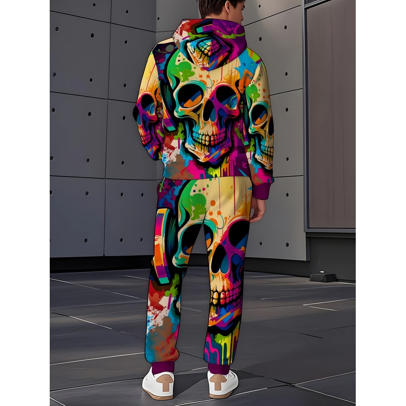 Set con Motivo Scheletrico all - Street Fashion Style recensione e prezzo