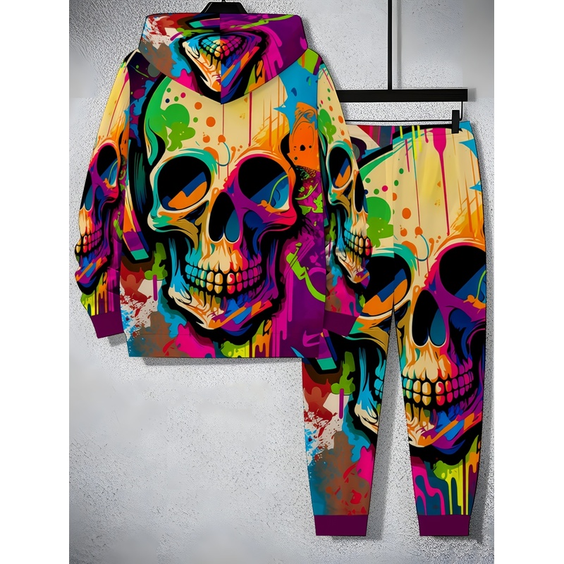 Set con Motivo Scheletrico all - Street Fashion Style recensione e prezzo