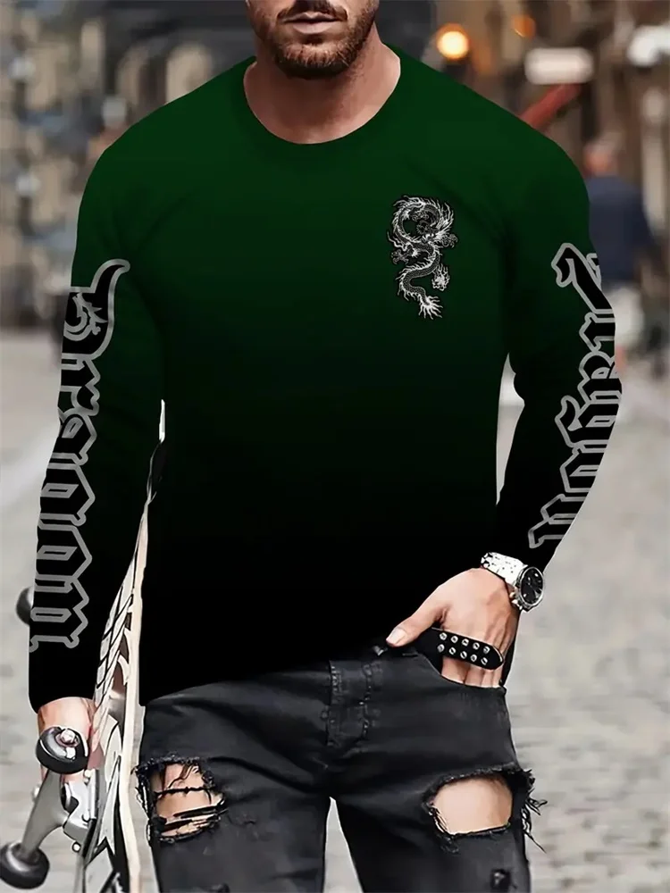 Maglietta a Maniche Lunghe da  - Street Fashion Men recensione e prezzo