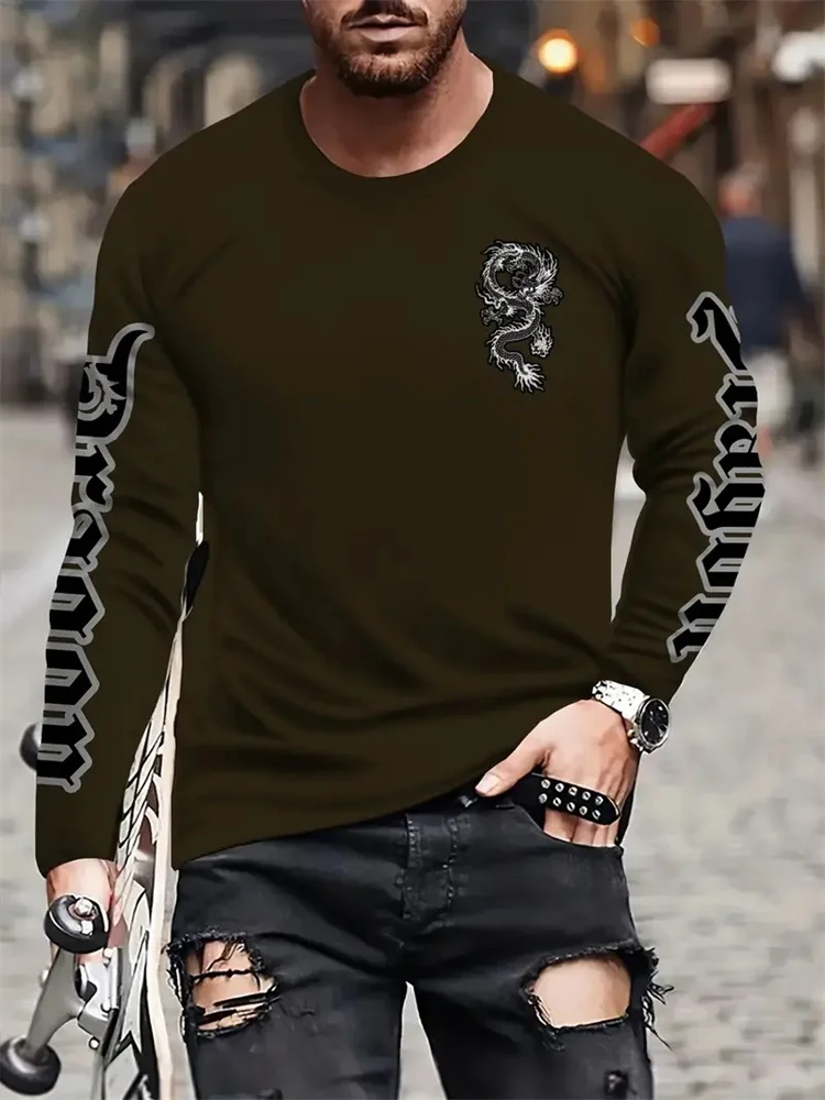 Maglietta a Maniche Lunghe da  - Street Fashion Men recensione e prezzo