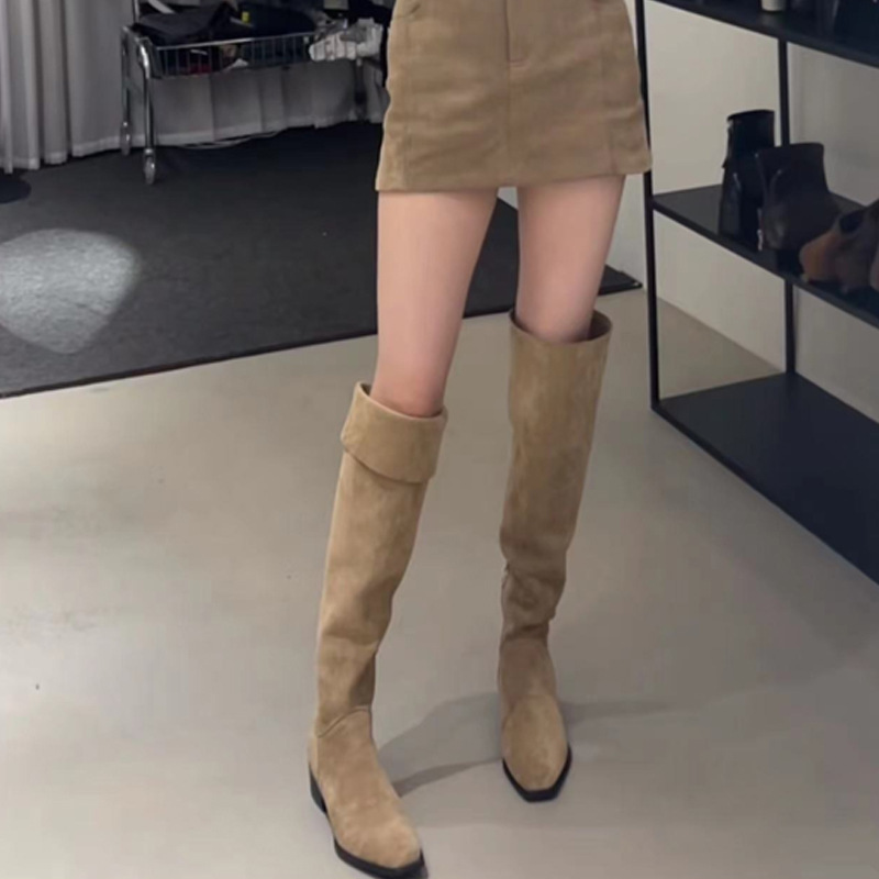 Stivaletti lunghi in pelle sca - Street Fashion Female recensione e prezzo