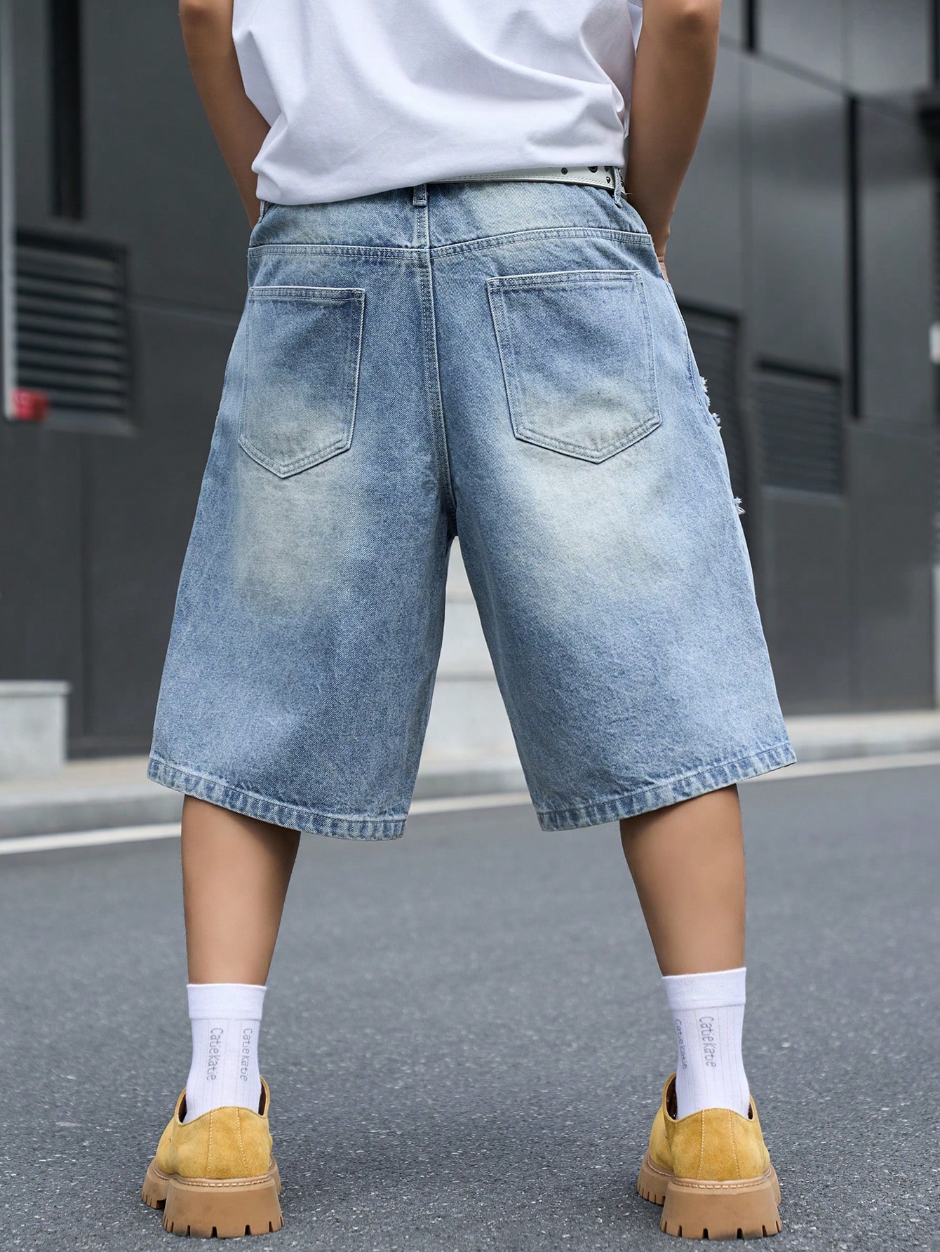 Bermuda in denim da uomo a ves - Street Fashion Types recensione e prezzo