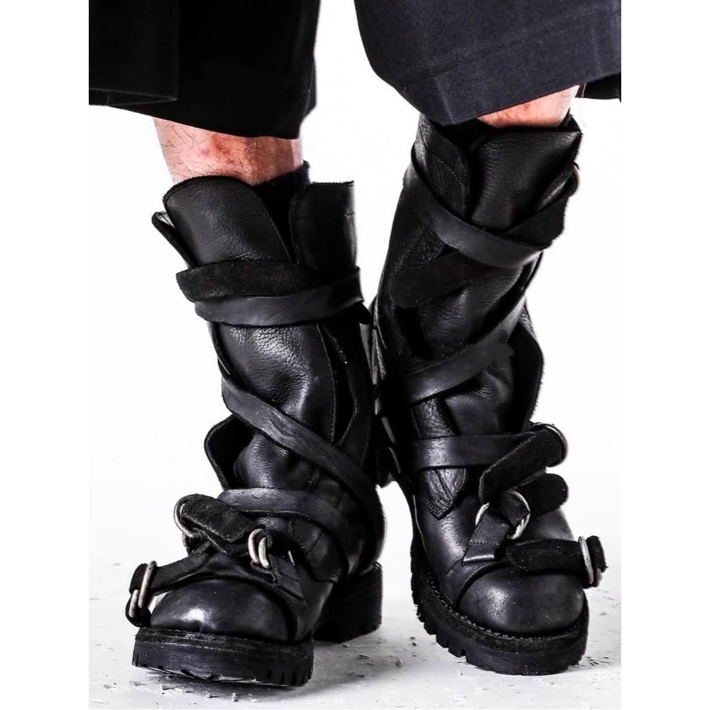 Stivali da moto in pelle da uo - Street Fashion Punk recensione e prezzo